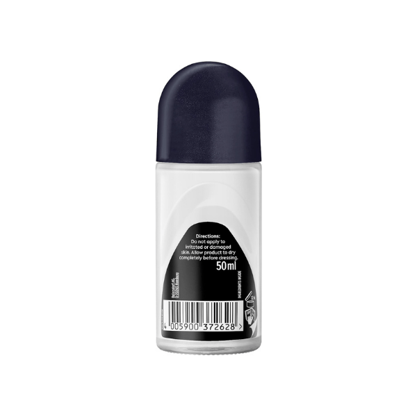 NIVEA MEN B&W Fresh 50ml Roll On Deodorant Black & White Invisible Fresh Anti Perspirant for Men