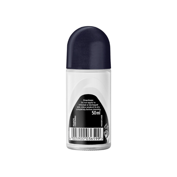 NIVEA MEN B&W Original 50ml Roll On Deodorant Black & White Invisible Anti Perspirant for Men