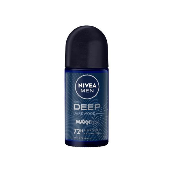 NIVEA MEN Deep 50ml Anti Perspirant Roll On Deodorant