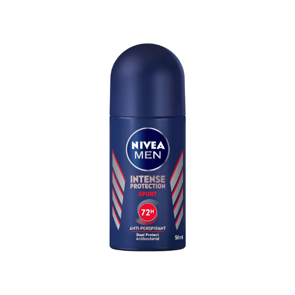 NIVEA MEN Sport 50ml Intense Protection Anti Perspirant Roll On Deodorant