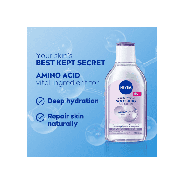 NIVEA Soothing Micellar Water 400ml