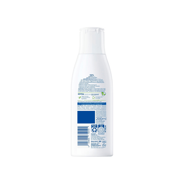 NIVEA Refreshing 200ml Cleansing Lotion for Soft and Clean Skin