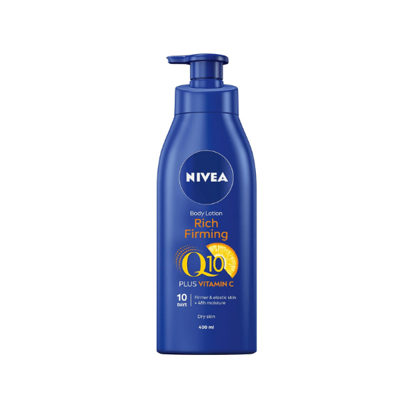 NIVEA Q10 Firming Body Lotion Vitamin C for Smooth Youthful Skin 400 ml