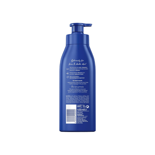 NIVEA Q10 Firming Body Lotion Vitamin C for Smooth Youthful Skin 400 ml