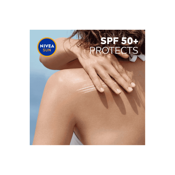 NIVEA SUN Protect & Moisture Sunscreen Lotion 400ml SPF 50+ Hydrates & Locks In Moisture Water Resistant