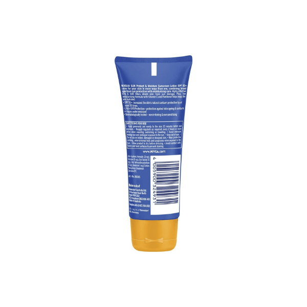 NIVEA SUN Protect & Moisture Sunscreen Lotion 100ml SPF 50+ Face Protection & Hydration