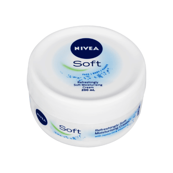 NIVEA Soft Moisturising Cream 200ml Hydrating & Softening Lotion for Face & Body