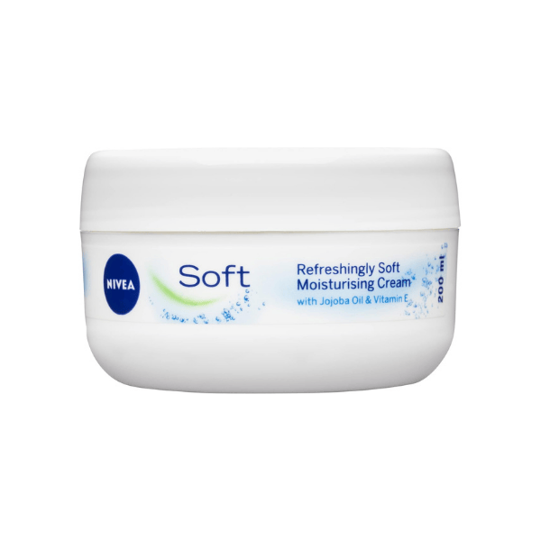 NIVEA Soft Moisturising Cream 200ml Hydrating & Softening Lotion for Face & Body