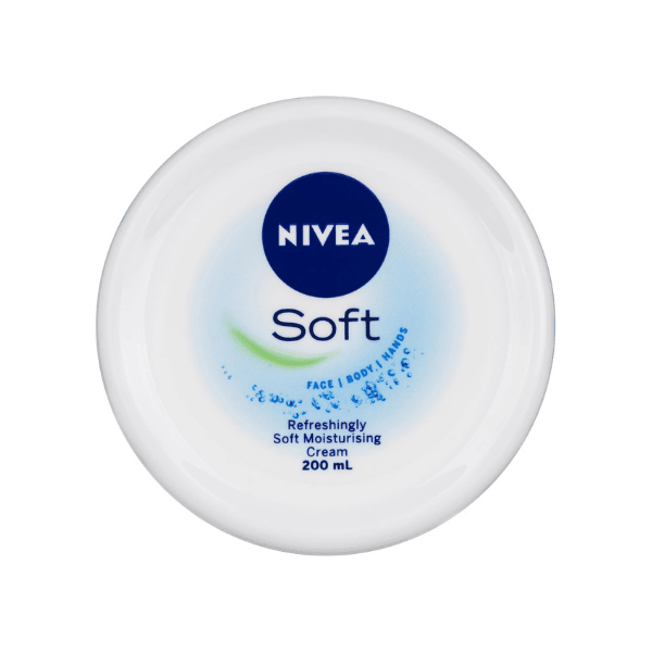 NIVEA Soft Moisturising Cream 200ml Hydrating & Softening Lotion for Face & Body