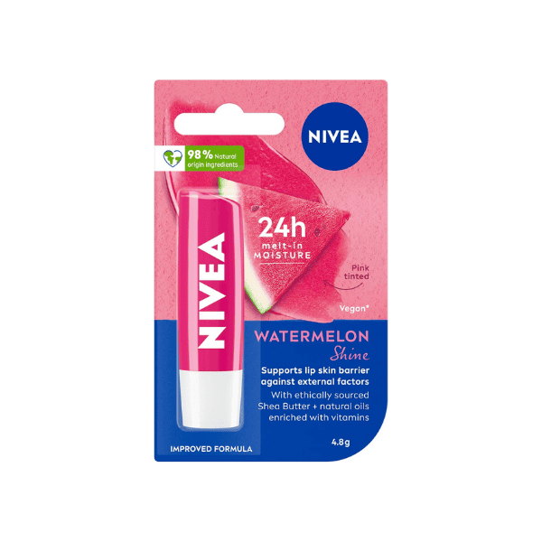 NIVEA Watermelon Shine Tinted Lip Balm1 Pack