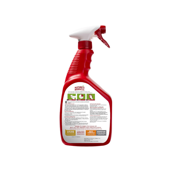 Nature’s Miracle Advanced Dog Stain & Odour Eliminator Sunny Lemon Scent 946ml