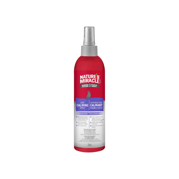 Nature's Miracle Cat Anxiety Relief Spray Long Lasting Calming Formula 236ml