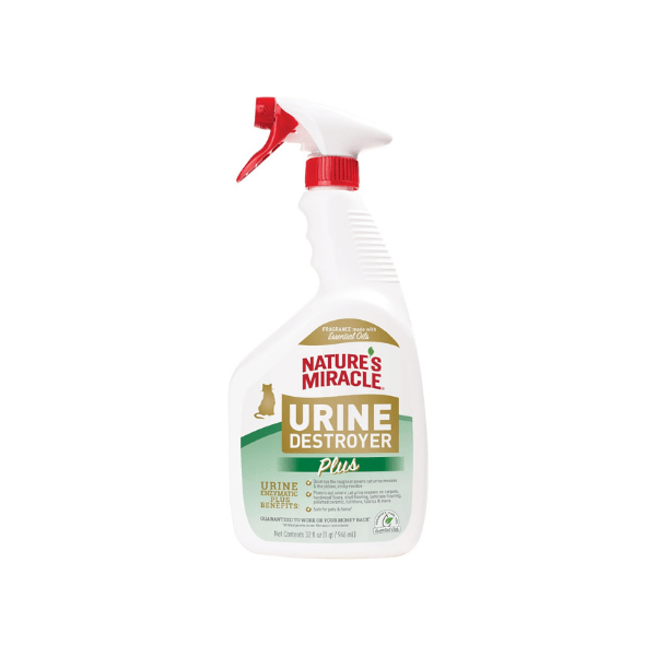 Nature's Miracle Cat Odour Neutraliser Advanced Enzyme Cleaner for Urine Stains 946ml