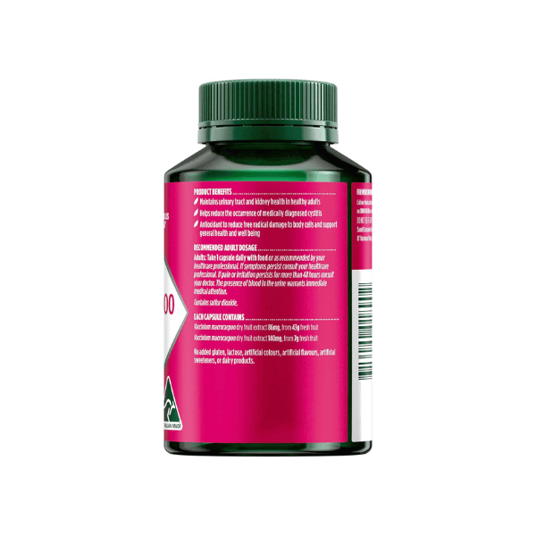 Nature’s Own Cranberry 50,000mg Capsules Supports Urinary and Kidney Health Naturally