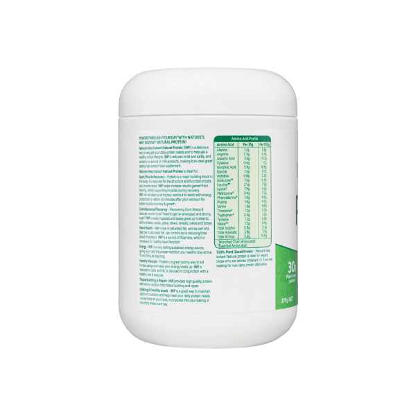 Nature's Way Instant Natural Protein Clean Plant-Based Protein for Active Lifestyles