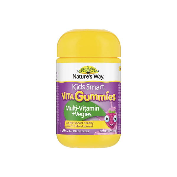 Nature's Way Kids Smart Multi Vita 60 Gummies Nutritional Support for Growing Kids