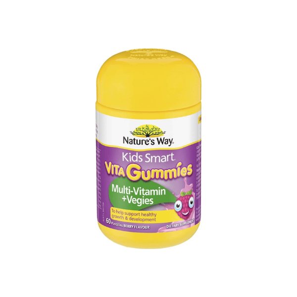 Nature's Way Kids Smart Multi Vita 60 Gummies Nutritional Support for Growing Kids