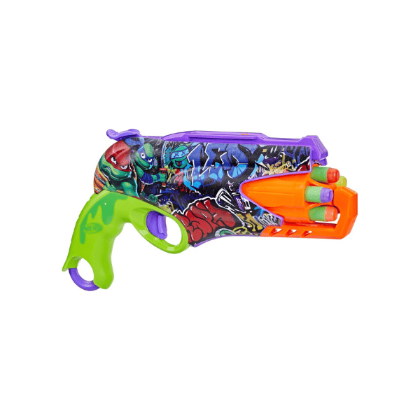 Nerf Teenage Mutant Ninja Turtles Blaster with 10 Elite Darts For Kids 8+!