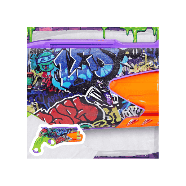 Nerf Teenage Mutant Ninja Turtles Blaster with 10 Elite Darts For Kids 8+!