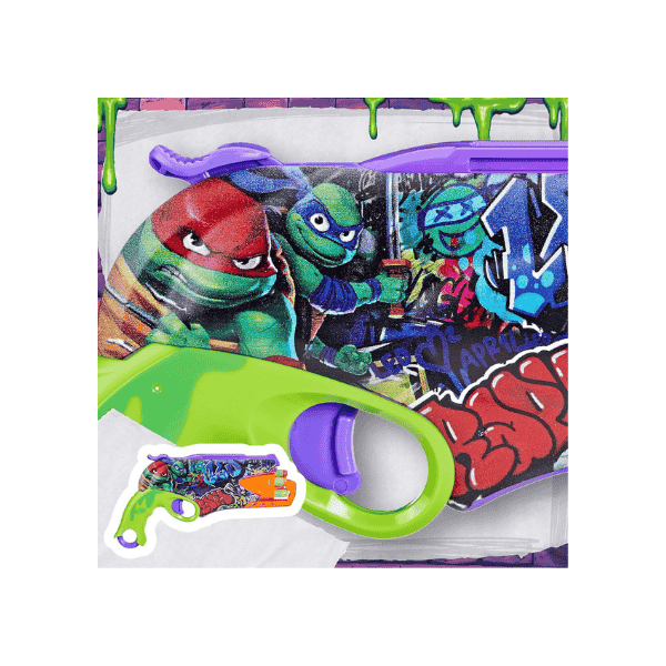 Nerf Teenage Mutant Ninja Turtles Blaster with 10 Elite Darts For Kids 8+!