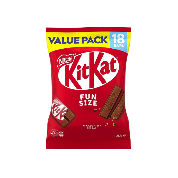 Nestlé KitKat Fun Size Milk Chocolate 252g of Fun & Flavorful Snacking