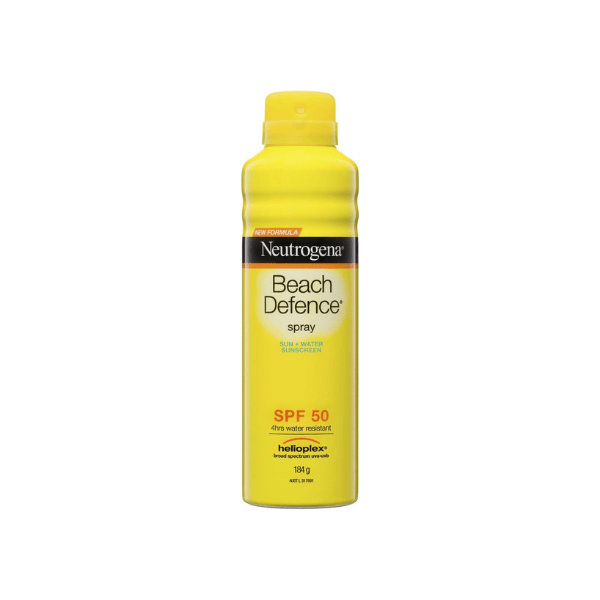 Neutrogena Beach Defence Sunscreen Spray SPF 50 184g Defend Against the Sun’s Harmful Rays