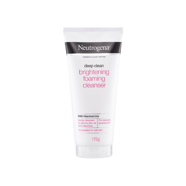 Neutrogena Deep Clean Brightening Cleanser 175g Brightens & Refreshes for a Radiant Glow