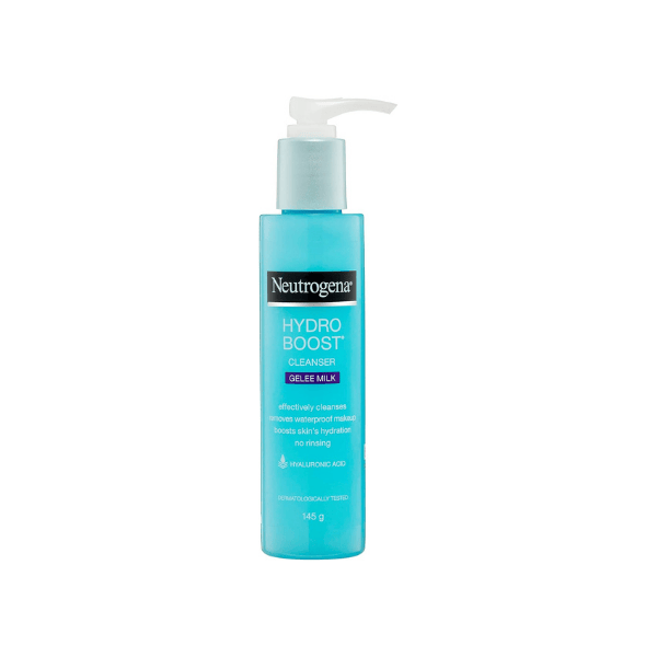 Neutrogena Hydro Boost Face Cleanser with Hyaluronic Acid 145g Gelee Milk for Smooth Skin