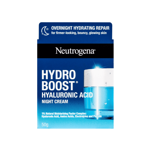 Neutrogena Hydro Boost 50g Night Cream Hydrate Strengthen & Restore Your Skin Overnight