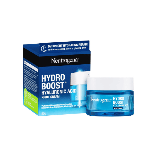 Neutrogena Hydro Boost 50g Night Cream Hydrate Strengthen & Restore Your Skin Overnight