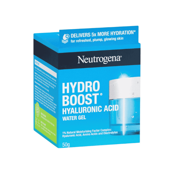 Neutrogena Hydro Boost Water Gel 50g Hydrating Face Moisturiser with Amino Acids for Plump Skin