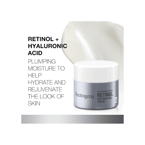 Neutrogena Rapid Wrinkle Repair Retinol Cream 48g Anti-Aging Solution for Wrinkles Fine Lines & Skin Tone