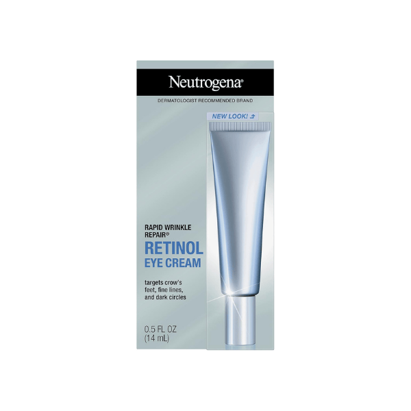 Neutrogena Rapid Wrinkle Repair Retinol Eye Cream 14mL Fights Fine Lines Wrinkles & Dark Spots