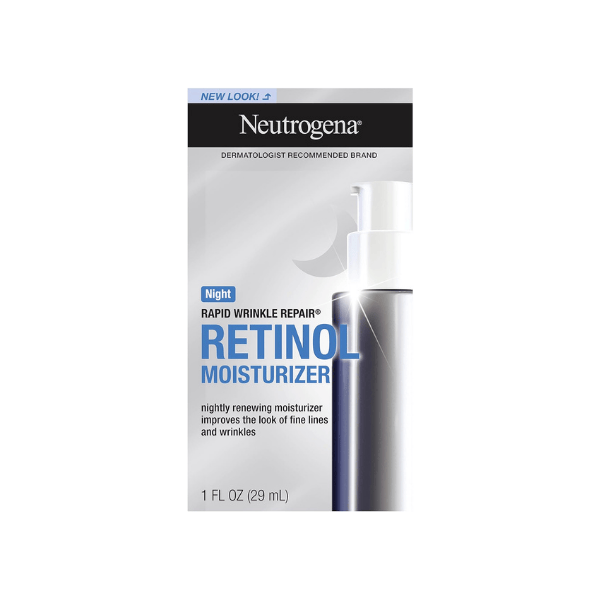 Neutrogena Rapid Wrinkle Repair Retinol Night Moisturiser 29mL Reduces Fine Lines & Dullness