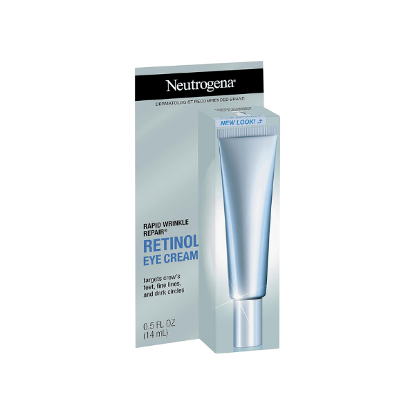 Neutrogena Rapid Wrinkle Repair Retinol Eye Cream 14mL Fights Fine Lines Wrinkles & Dark Spots