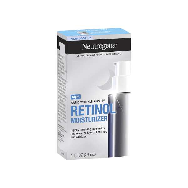 Neutrogena Rapid Wrinkle Repair Retinol Night Moisturiser 29mL Reduces Fine Lines & Dullness