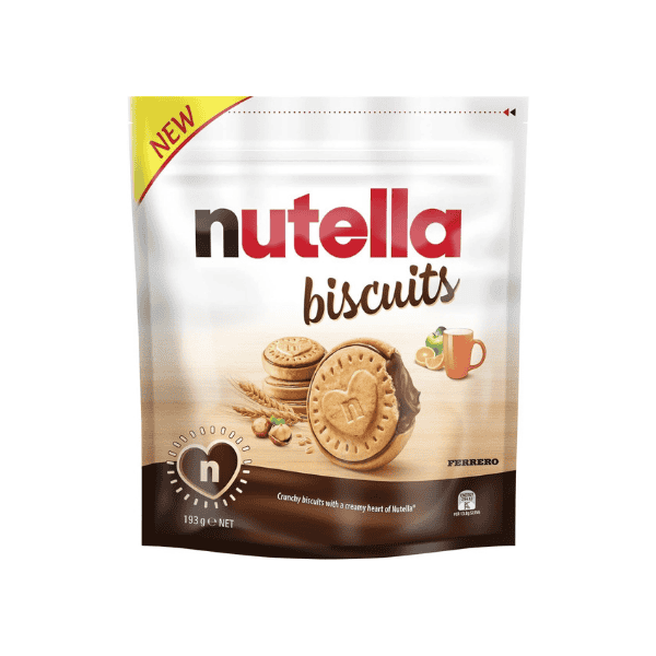 Nutella Biscuit 193g Crispy Biscuits with the Irresistible Taste of Nutella