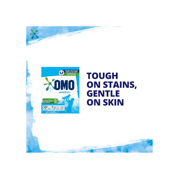 OMO Laundry Detergent Powder 2kg Versatile Cleaning Power for All Machines