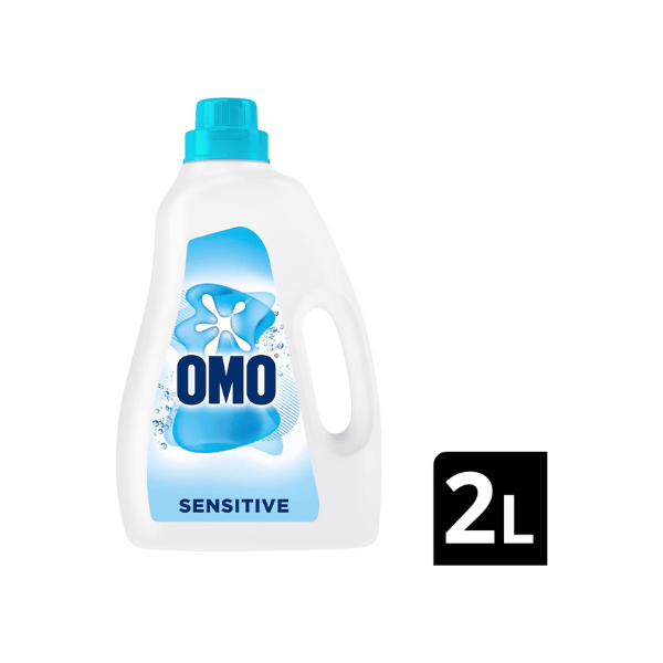 OMO Sensitive 2L Laundry Liquid Ideal for Front & Top Loaders