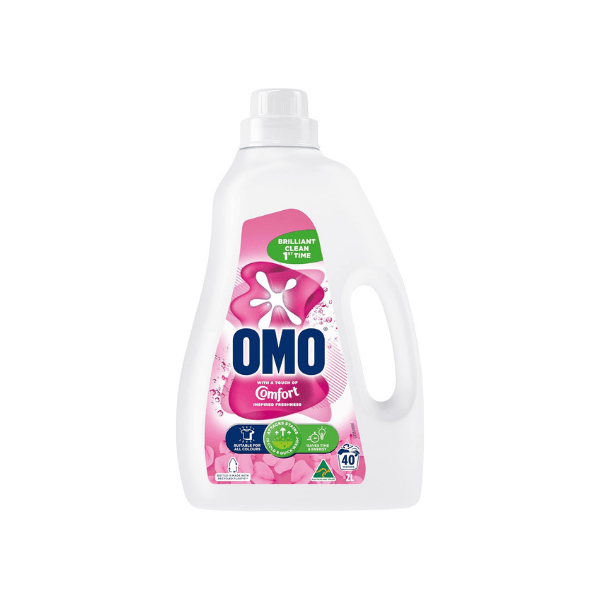 OMO Touch of Comfort Liquid Detergent 2L The Ultimate Laundry Solution