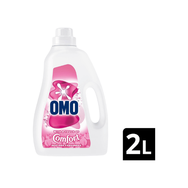 OMO Touch of Comfort Liquid Detergent 2L The Ultimate Laundry Solution