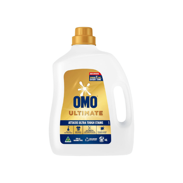 OMO Ultimate Laundry Liquid 4L Your Solution for Fresh Clean Clothes