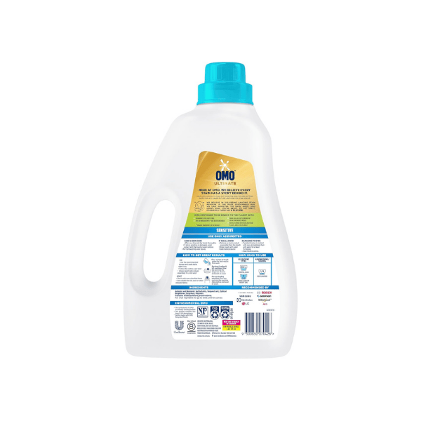 OMO Ultimate Sensitive 2L Laundry Liquid Your Solution for Fresh Clean Clothes