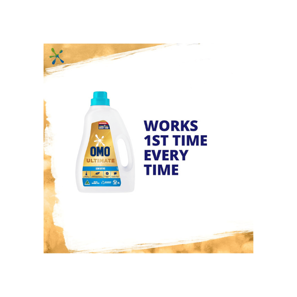 OMO Ultimate Sensitive 2L Laundry Liquid Your Solution for Fresh Clean Clothes