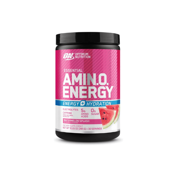 OPTIMUM NUTRITION Amino Energy + Electrolytes 285g Watermelon Splash 30 Servings for Energy & Recovery