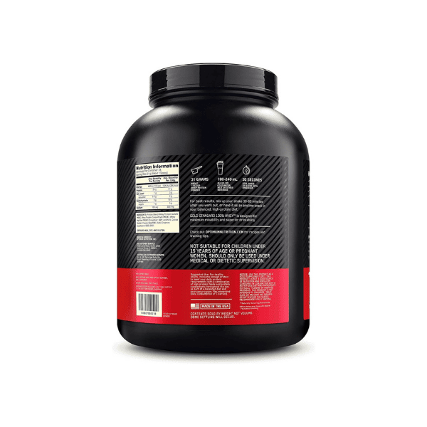 OPTIMUM NUTRITION Gold Standard 100% Whey Protein Powder Chocolate Malt Flavor 2.27 kg