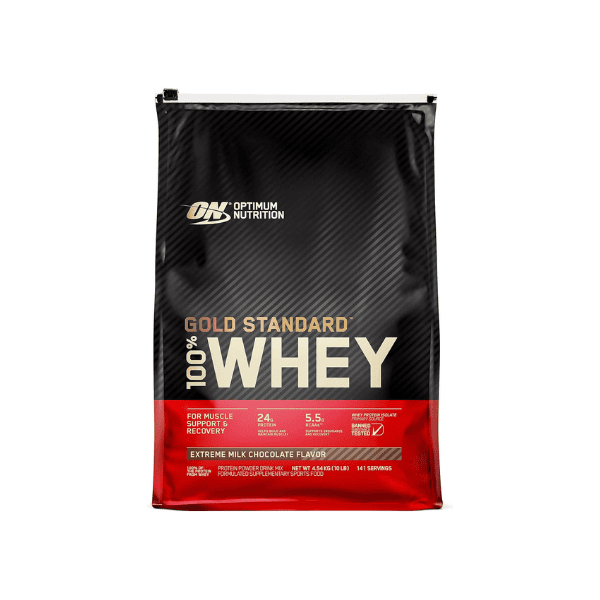 OPTIMUM NUTRITION Gold Standard 100% Whey Protein Powder Extreme Milk Chocolate Flavor 4.54 kg