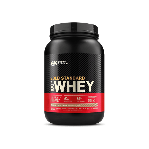 OPTIMUM NUTRITION Gold Standard 100% Whey Protein Powder Mocha Cappuccino Flavor 907 g