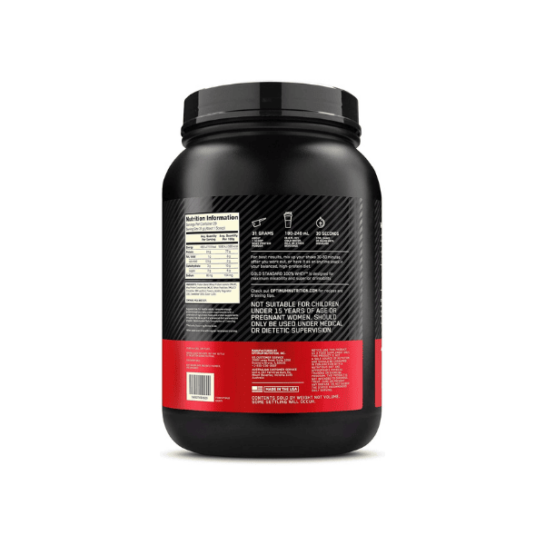 OPTIMUM NUTRITION Gold Standard 100% Whey Protein Powder Strawberry Flavor 907 g