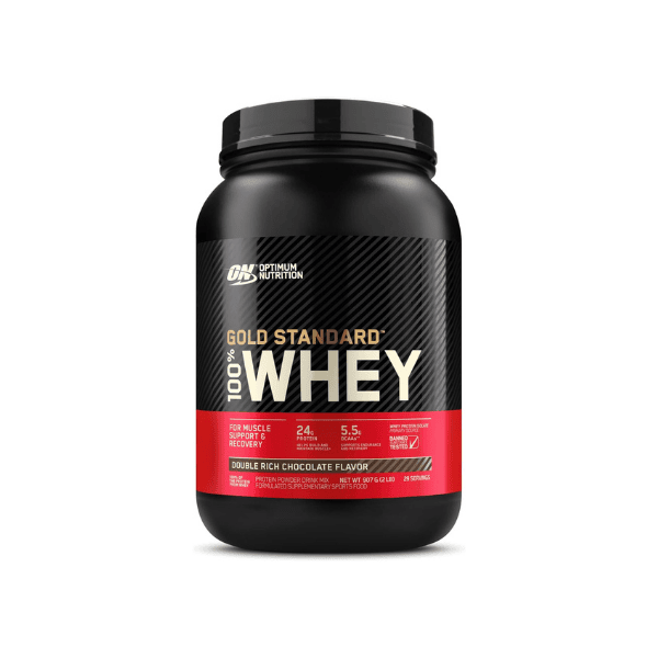 OPTIMUM NUTRITION Gold Standard 100% Whey Protein Powder Double Rich Chocolate Flavor 907 g